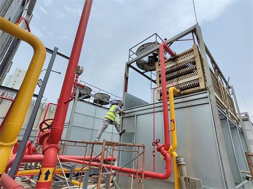 閉式冷卻塔溫度過高的整改的處理方法,閉式冷卻塔工作原理
